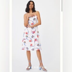 maeve strapless smocked midi dress Maeve Strapless Mirror Mini Dress
